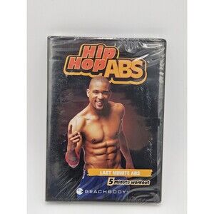 07 Hip Hop Abs DVD Last Minute Abs Shaun T Workout New Sealed 15 Minute Workout